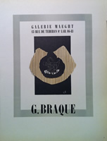 Georges Braque - Galerie Maeght - Mourlot lithograph (1959)