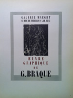 Georges Braque - Galerie Maeght - Mourlot lithograph (1959)