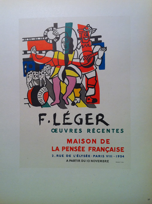 FERNAND LEGER - MAISON DE LA PENSEE