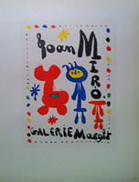 Joan Miro - Galerie Maeght - Mourlot Lithgograph - 1959