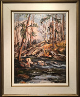 Peter Bigauskas - Oil on board - Spring Run Off