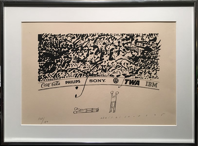 Maris Bishofs - S/N Silkscreen - Boxing Scene