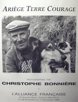 Christophe Bonniere - Exhibition Poster