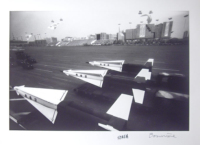 Christophe Bonniere - Fine Art Photography - Military Parade 2 (Seoul, Korea)