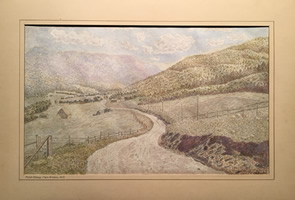 F.W. Brander - Watercolour - Petit Etang, Cape Breton