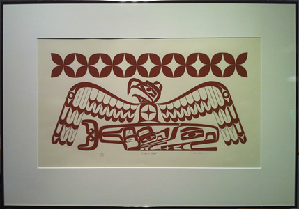 Joe David - S/N Serigraph - Eagle's Gift 