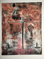 Isabelle Drouin - S/N Lithograph - Zodiac - Libra