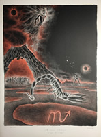 Isabelle Drouin - S/N Lithograph - Zodiac - Scorpio