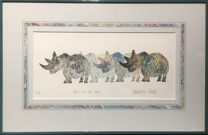 Martina Field - S/N Etching 