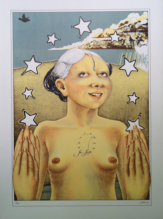 Dennis Geden - Lithograph - Star Juggler