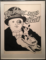 Dennis Geden - Original Ink Design - Mr Peanut Says Great