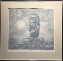 Gerry Johns - S/N Etching - Grey Dawn