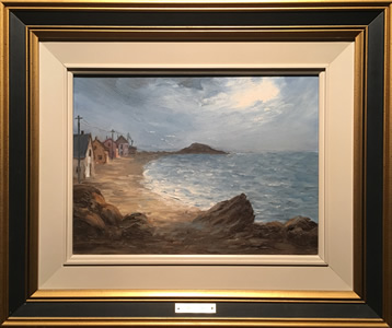 Viateur Lapierre - Oil On Canvas - Coastal Landscape