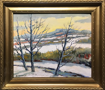 Bernice Fenwick Martin - Oil On Board - Winter Landscape