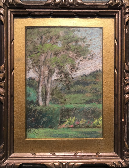 Florence H. McGillivray - Miniature Pastel - Surrey