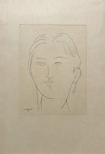 Amedeo Modigliani - Portrait Of A Young Woman