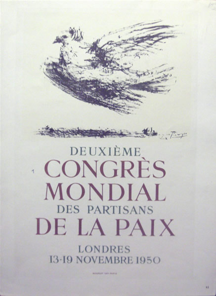 Pablo Picasso - Deuxieme Congres Mondial De La Paix