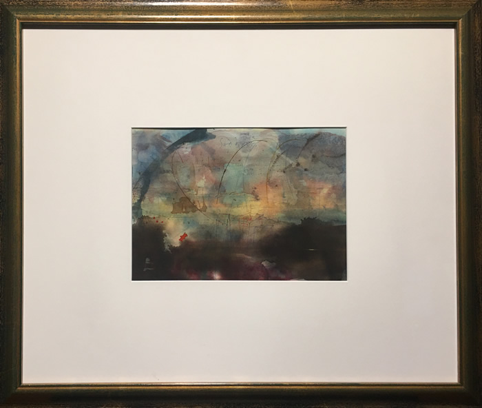 Michael Smith - Watercolour - Fugitive Site