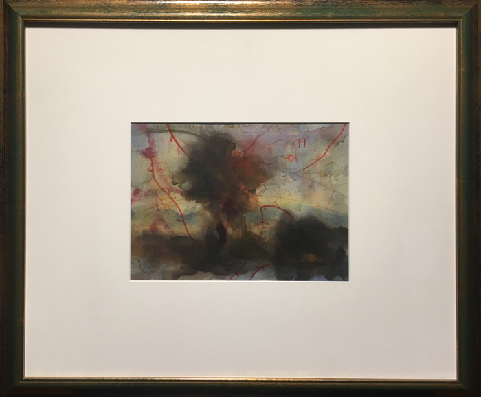 Michael Smith - Watercolour - Fugitive Site