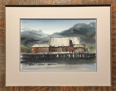 Naomi Snider - Watercolour - Leavenworth, Washington