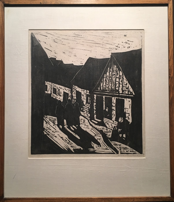 Jacob Steinhardt - Signed Woodcut