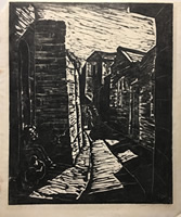 Jacob Steinhardt - Signed Woodcut