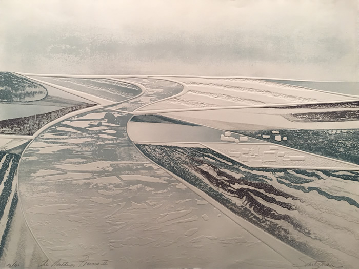 Roslyn Swartzman - S/N Etching - The Northern Prairies II