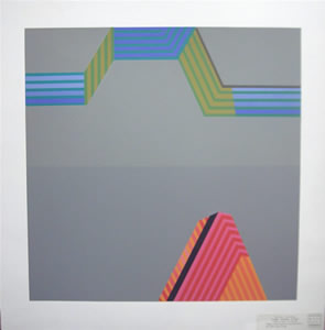 Takao Tanabe - Under Summer Clouds - Silkscreen - Markgraf