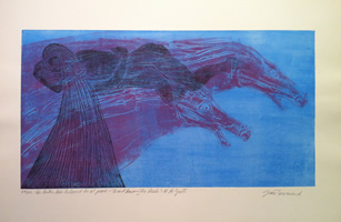 Jean Townsend - S/N Etching - Wind Among The Reeds Portfolio