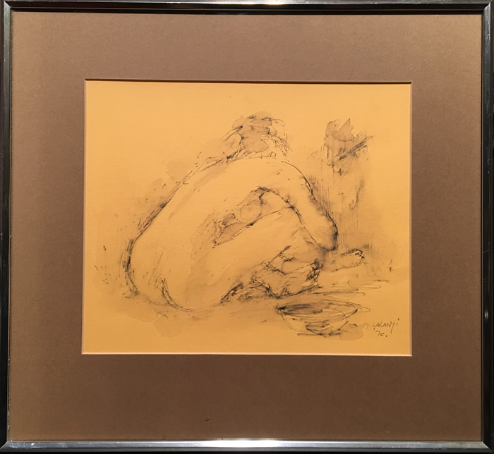 Attila Zalanyi - Ink Wash  - Nude